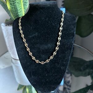 Givenchy Gold Chain Link Vintage Necklace